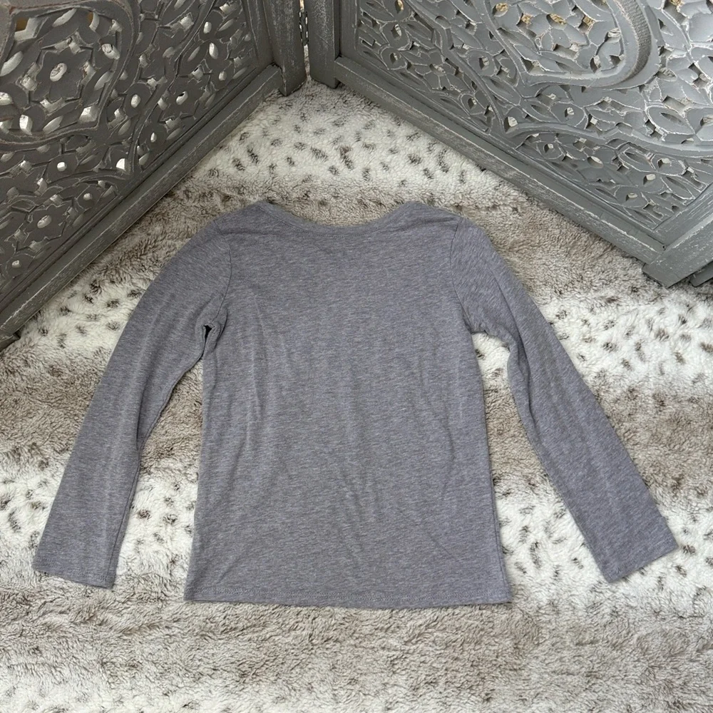 The Children's Place long sleeve shirt girls 5T sparkly penguin reindeer winter